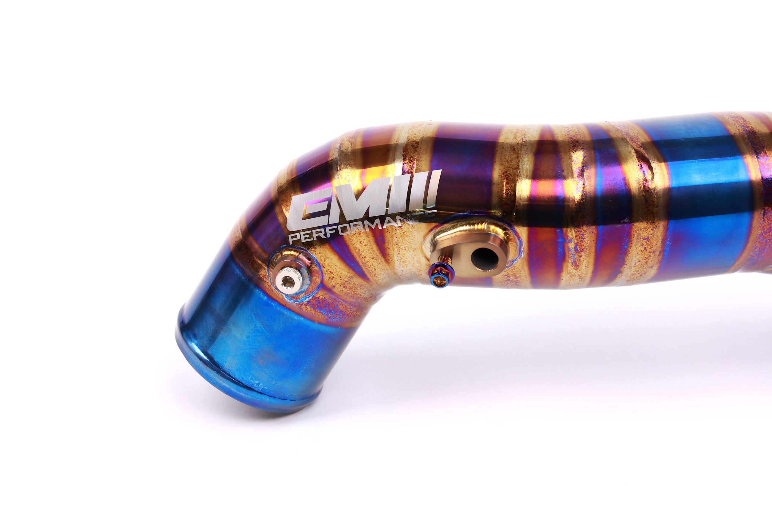 UPGRADED TITANIUM TURBO CHARGE PIPE FOR B9 C8 3.0T - Image 3