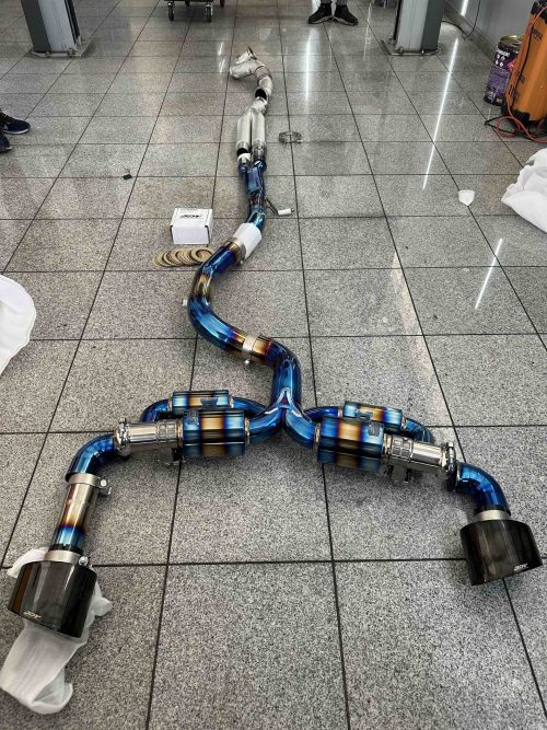 JDY TITANIUM CAT BACK 5CYL / MQB