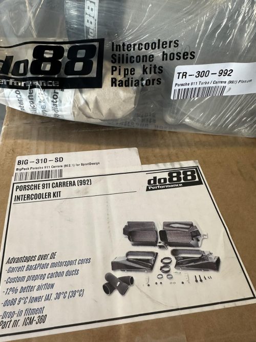 DO88 PORSCHE 992.1/2 GTS INTERCOOLER BIG PACK